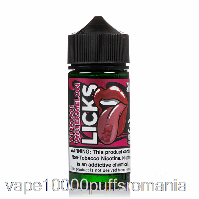 Vape Romania Yummi Punch Cu Pepene Verde - Licks Roll Upz - 100ml 3mg
